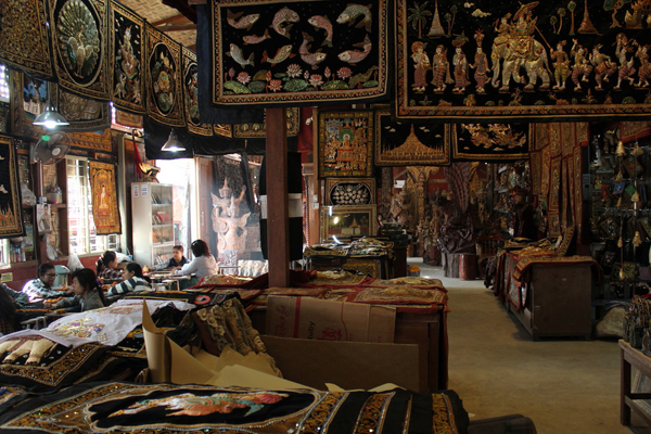 Myanmar Tapestry Shop