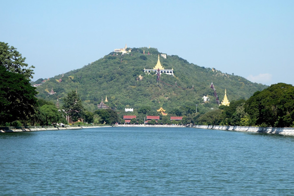 Scenic view of Mandalay
