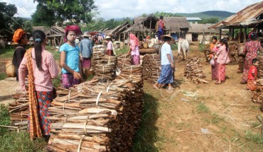 Ethnic Village in Myanmar