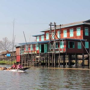 Boat trip in Inle Lake Myanmar