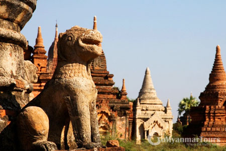 Khay Min Ga Temple attraction for bagan tours