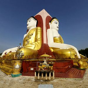 Kyaik Pun Pagoda in Bago