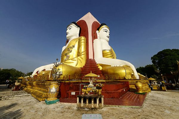 Kyaik Pun Pagoda in Bago