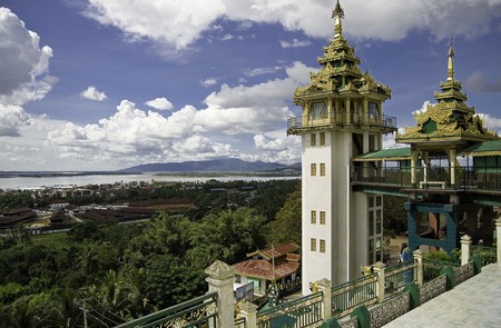 Kyaikthanlan Paya Pagoda in Myanmar.