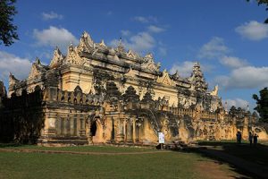 Maha Aung Mye Bon Zan Monastery-a stunning attraction Inwa