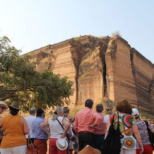 Mingun pahtodawgyi - ruin of the largest pagoda in the world