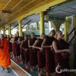Monks in Monastery of Kya Khet Waii