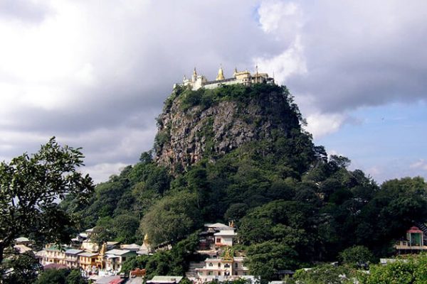 Mount-Popa-home to the Nat of Myanmar