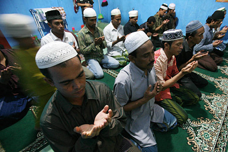 The Muslims in Myanmar.