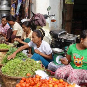 Nyaung Market in Bagan