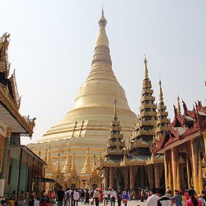 Shwedagon pagoda in Burma luxury honeymoon vacation