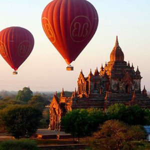 Take a Balloon ride in Burma Honeymoon holiday is a fantastic way to marvel at the allure beauty