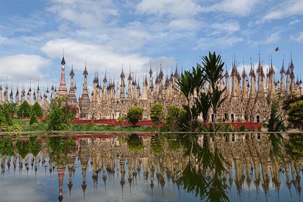 Visit Kakku Pagoda in Inle Lake tour