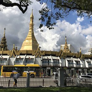 Visit Yangon Sule Pagoda in Myanmar tour 10 days