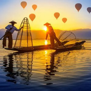 inle lake fishermen