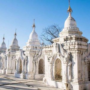 kuthodaw pagoda - attractions for luxury burma honeymoon