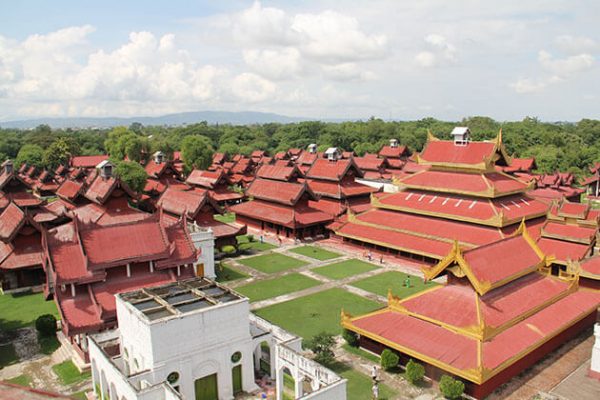 mandalay palace visit in myanmar luxury tour