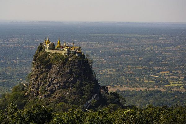 mt popa - the most beautiful and sacred mountain in bagan