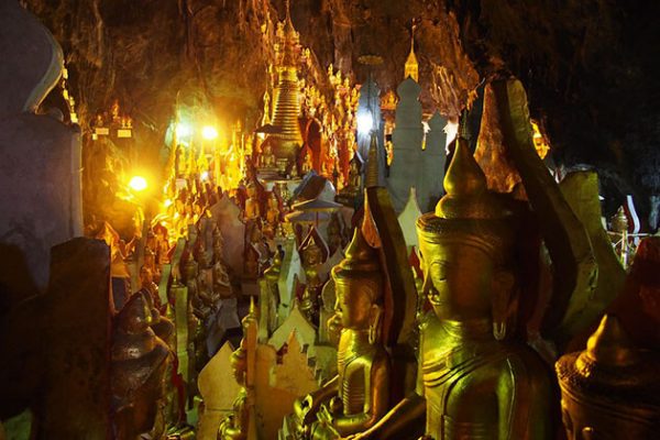 pindaya cave buddha images