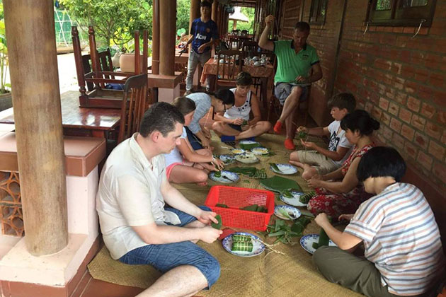 Experience Vietnamese life in a homestay is an amazing activity in Myanmar Laos Vietnam itinerary