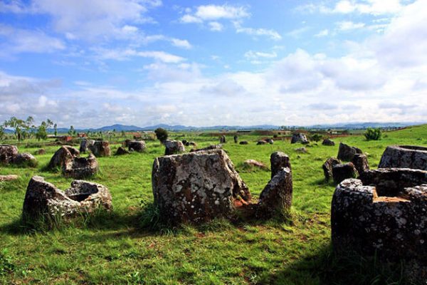 Plain of Jars a majestic archaeologcal site in Laos