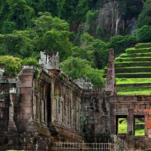 Watphou the ancient temple of the khmer empire