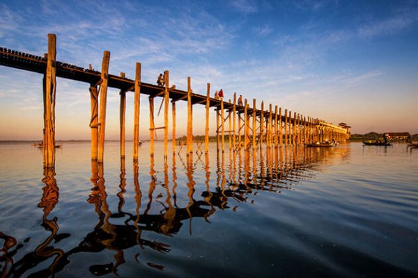 U bein bridge in mandalay