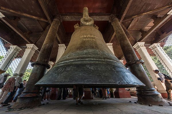 mingun bell is the second largest intacting bell in the world