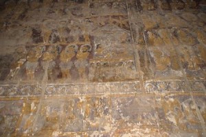 Painting inside Ananda Oke Kyaung Monastery