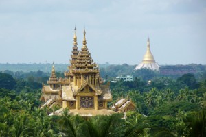 Skyline of Bago