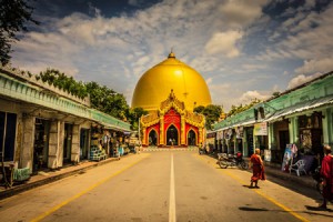 Sagaing historical site of Myanmar