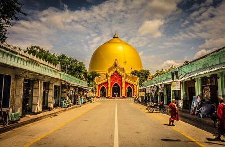 Sagaing historical site of Myanmar
