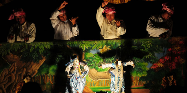 Myanmar Marionette Performance