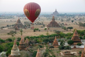 Balloon over Bagan’s Ancient Heritage