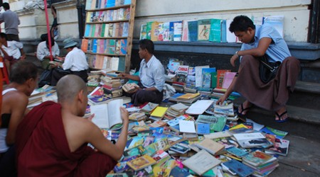 Bookshops in yangon