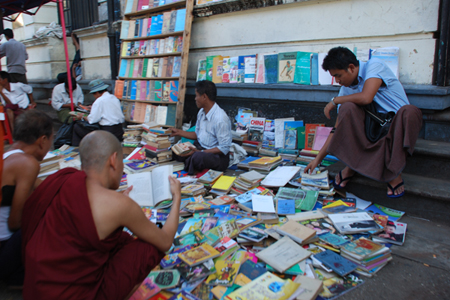Bookshops in yangon