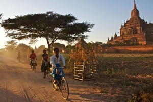 Cycling in Myanmar