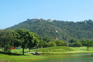 Golfing in Myanmar