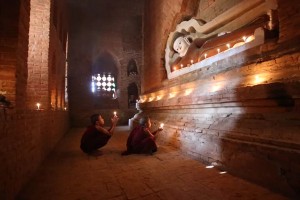 Monasteries or Pagodas are a good place to Meditate in Myanmar