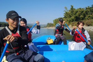 Whitewater rafting in Kachin State Myanmar