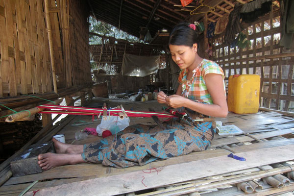 Traditional craft in the village