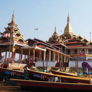 Phaungdawoo pagoda - highlight of Myanmar tour package