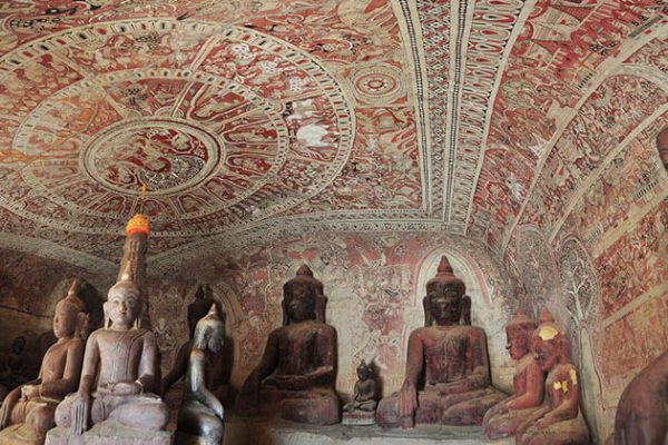 Po Win Taung Cave in monywa