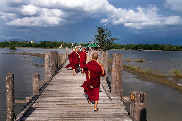 U bein bridge is the most ancient temple in the world