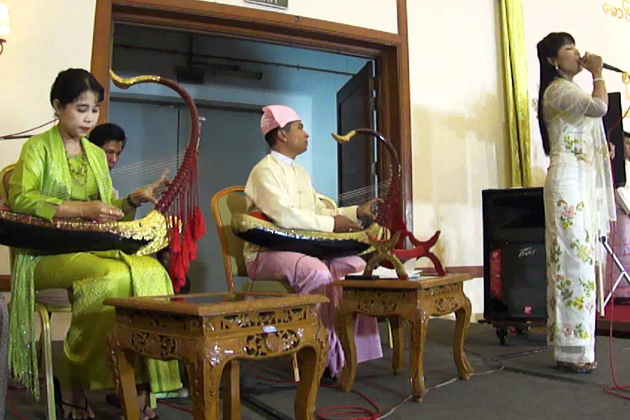 Burmese Ensemble and Chamber Music playing in wedding