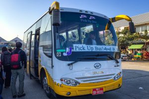 First class Myanmar Night Bus