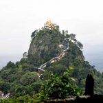 Panoramic view of Mount Popa