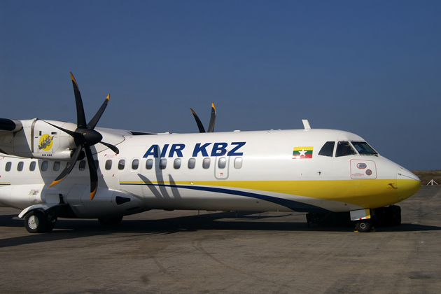 Air KBZ Myanmar offers flights from Yangon to Bagan and vice versa