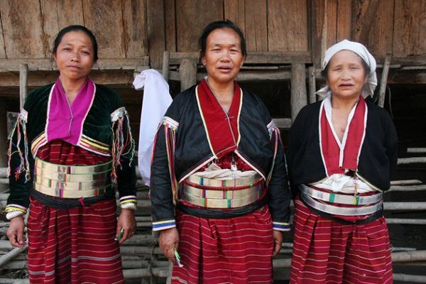 Ethnic women in Danu Tribal Village