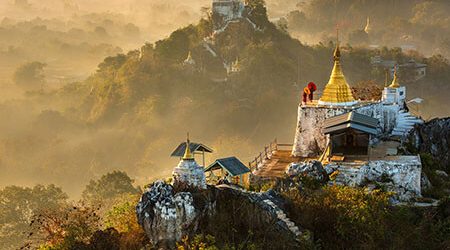the trail of myanmar - burma trip